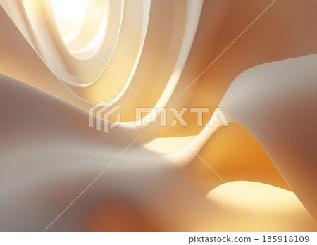 Abstract background of visualization image that clarifies invisible data 135918109