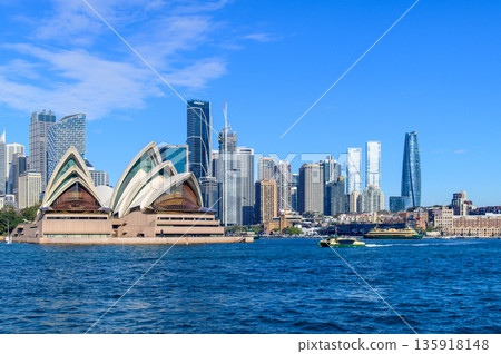 Beautiful view of the Opera House in Sydney, Australia Beautiful view of the Opera House in Sydney, Australia 135918148