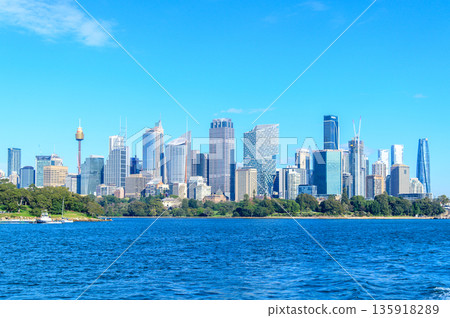 A beautiful view of Circular Quay in Sydney A beautiful view of Circular Quay in Sydney 135918289