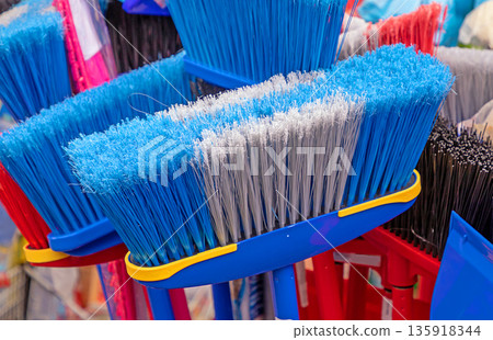 House tools plastic handle brooms House tools plastic handle brooms 135918344