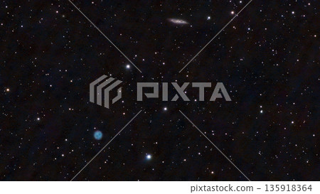 The Owl Nebula (M97) and M108 135918364