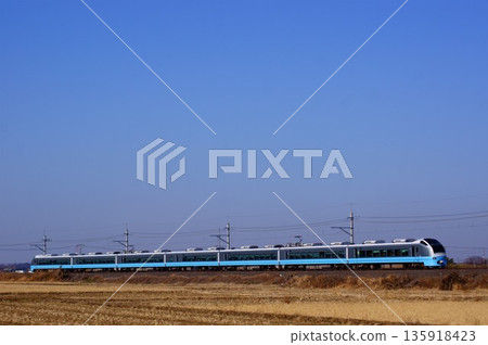 【JR東日本E653系/Fresh Hitachi Color】特急海雲成田山新年參拜群馬線：木下至小林 135918423