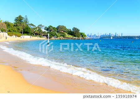 Beautiful coastal scenery near Sydney, Australia Beautiful coastal scenery near Sydney, Australia 135918974