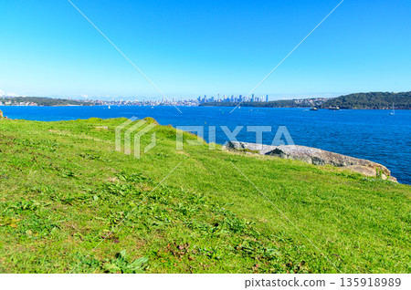 Beautiful coastal scenery near Sydney, Australia Beautiful coastal scenery near Sydney, Australia 135918989