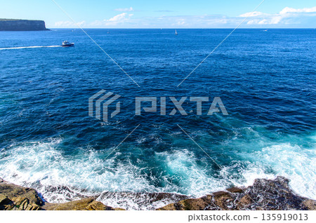 Beautiful coastal scenery near Sydney, Australia 135919013
