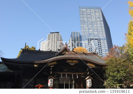 Shinjuku city skyline 135919611