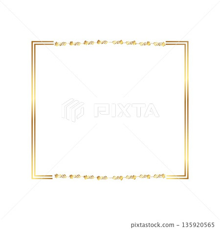 gold floral frame free vector illustration gold floral frame free vector illustration 135920565