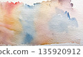 Pale pastel watercolor abstract background "AI generated image" 135920912