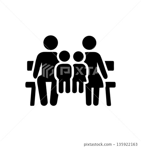 Core Nuclear Family Foundation Icon Core Nuclear Family Foundation Icon 135922163