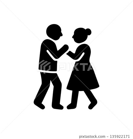 Joy and Lifelong Partnership Icon Joy and Lifelong Partnership Icon 135922171