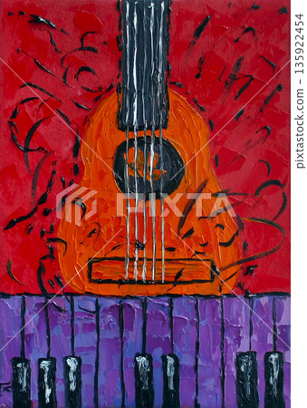Guitar Art Original Guitar Art Original 135922454