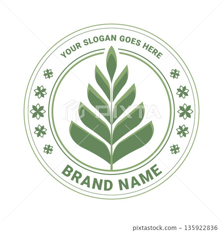 Leaf logo vector illustrations design icon template Leaf logo vector illustrations design icon template 135922836