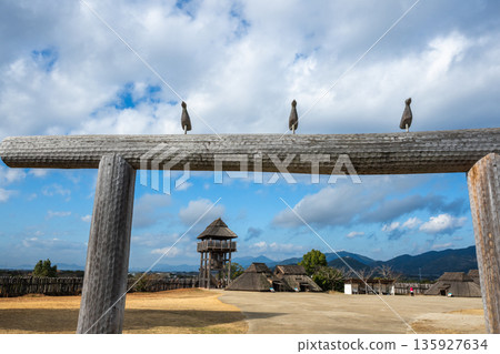 Yayoi scenery Yoshinogari Yayoi scenery Yoshinogari 135927634