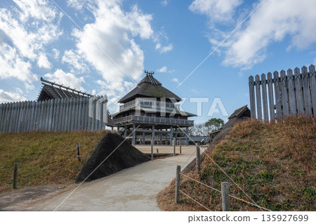Yayoi scenery Yoshinogari Yayoi scenery Yoshinogari 135927699
