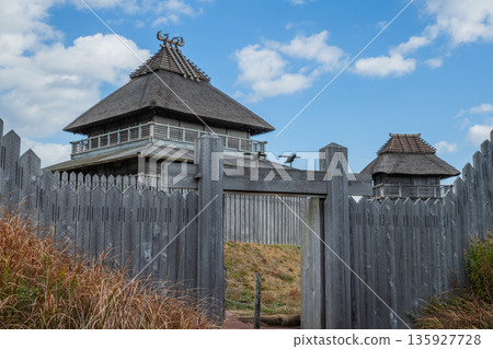 Yayoi scenery Yoshinogari Yayoi scenery Yoshinogari 135927728