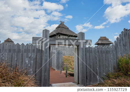 Yayoi scenery Yoshinogari Yayoi scenery Yoshinogari 135927729