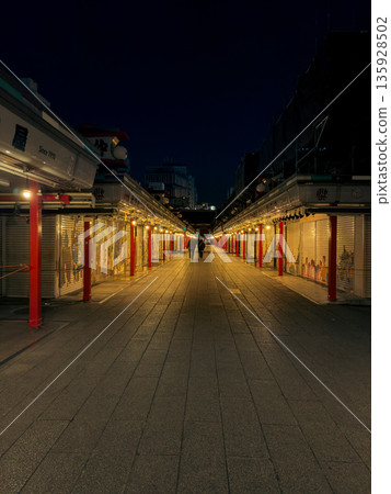 Midnight Approach to the Shrine 135928502