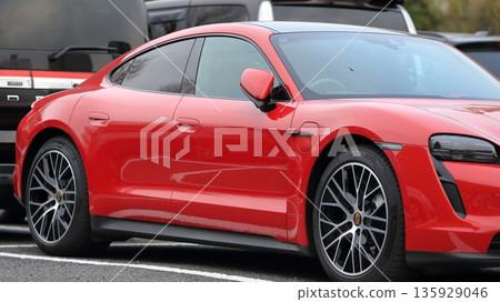 German sports car (electric vehicle) German sports car (electric vehicle) 135929046
