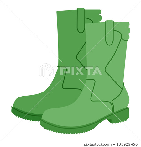 Green harness utility boot women color pair. Strap detail lug sole mid calf boot for city errands park walk  135929456