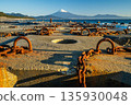 Miho Coast caisson and Mount Fuji 135930048