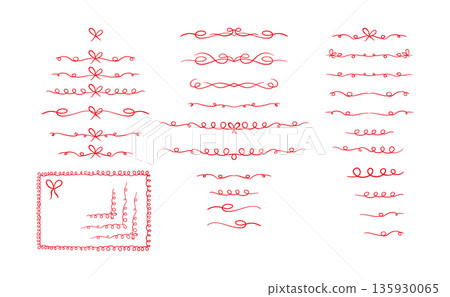 Coquette Ribbon Dividers Flourishes Set, Red Vintage Cute Simple Line Hand Drawn Bow with Loops, Decorative Wedding or Birthday Border Minimalist Doodle Isolated Design Elements, Valentines Day Cards Coquette Ribbon Dividers Flourishes Set, Red Vintage Cute Simple Line Hand Drawn Bow with Loops, Decorative Wedding or Birthday Border Minimalist Doodle Isolated Design Elements, Valentines Day Cards 135930065