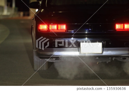 Car tail lights Car tail lights 135930636