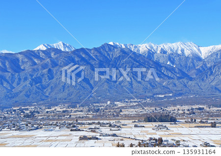 Winter Azumino and Northern Alps Winter Azumino and Northern Alps 135931164