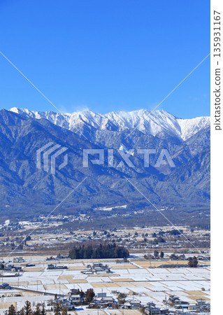Winter Azumino and Northern Alps Winter Azumino and Northern Alps 135931167