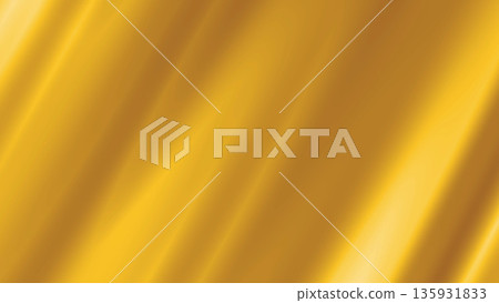 金色緞面布料抽象背景 135931833