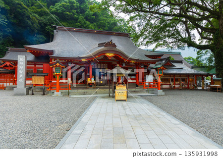 Summer World Heritage Site: Kumano Sanzan, Kumano Nachi Taisha Shrine, Haiden Summer World Heritage Site: Kumano Sanzan, Kumano Nachi Taisha Shrine, Haiden 135931998