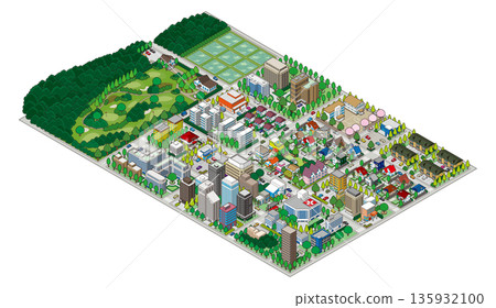 Cityscape. Cityscape. Isometric city. Cityscape. Cityscape. Isometric city. 135932100