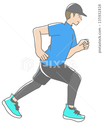 man running man running 135932816