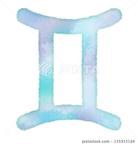 Zodiac Signs Gemini Horoscope Watercolor Design Icons Gentle Ecology Zodiac Signs Gemini Horoscope Watercolor Design Icons Gentle Ecology 135933184