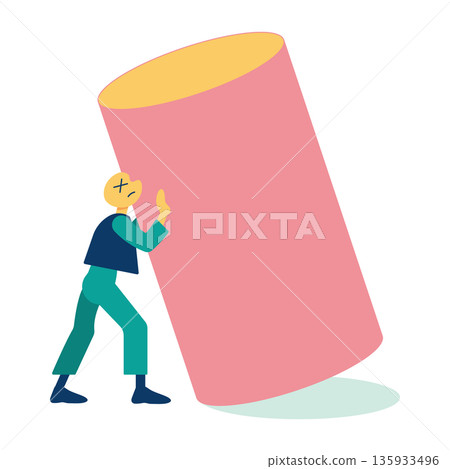 Facing great burdens and obstacles Supporters Acceptance 135933496