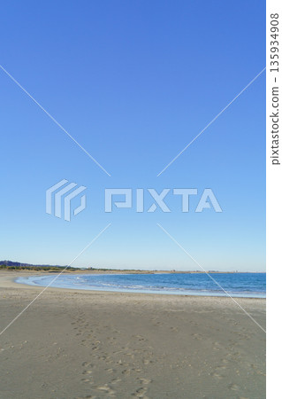 [Chiba Prefecture] View of Ichinomiya Coast from Kujukurihama and Taito Beach 135934908