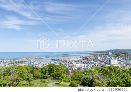 北海道紋別市-初夏的紋別市街景 北海道紋別市-初夏的紋別市街景 135936251