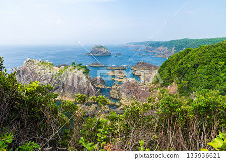 和歌山縣串本町的夏天、紀伊大島、海剛果 和歌山縣串本町的夏天、紀伊大島、海剛果 135936621