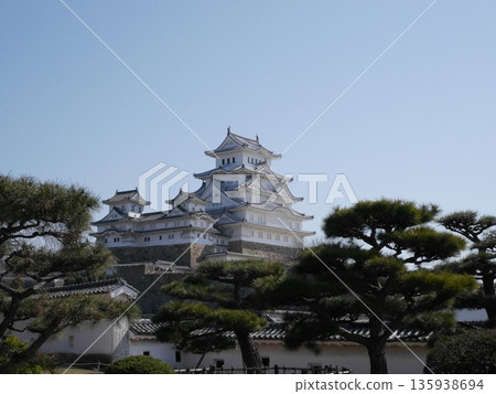 A castle tower designated as a World Heritage Site 135938694