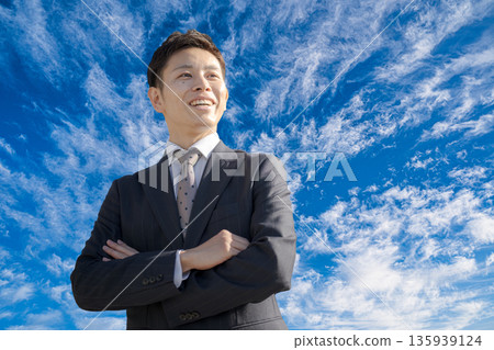 藍天和商人 135939124