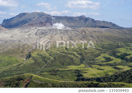 從岸島山眺望阿蘇山 從岸島山眺望阿蘇山 135939493