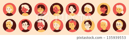 高級頭像集 - 個人資料圖示集 135939553