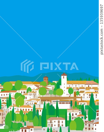 Granada, Andalusia, Spain, spring scenery 135939697