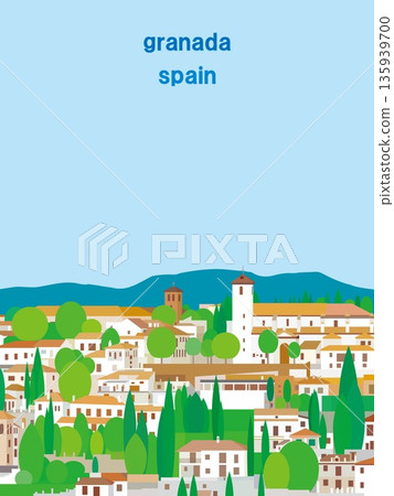 Granada, Andalusia, Spain, spring scenery Granada, Andalusia, Spain, spring scenery 135939700