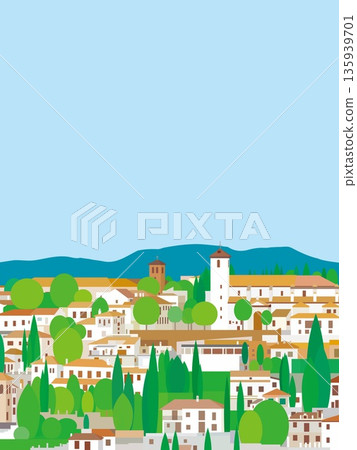 Granada, Andalusia, Spain, spring scenery 135939701