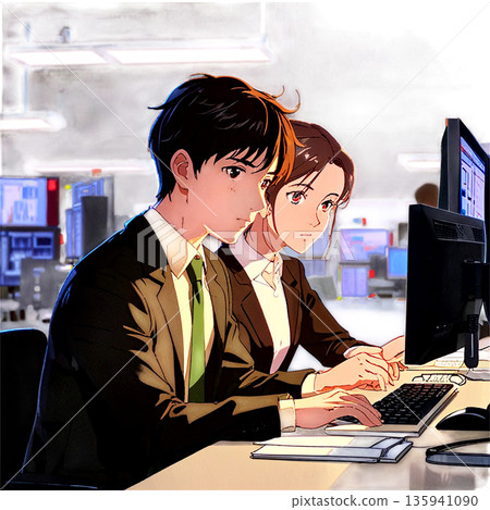 New employees, employee training, induction ceremony, transmission 135941090