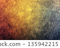 Yellow, orange, grey grainy gradient background. 135942215