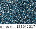Grey gradient grain, stones blue texture. 135942217