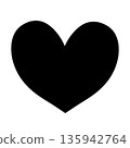 Heart icons. Heart, love, emotion, peace, affection, mind, joy, happiness, heart, etc. 135942764