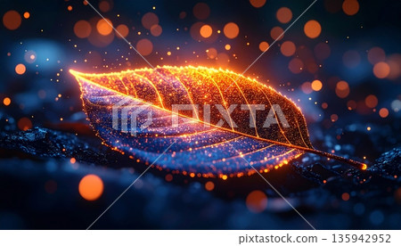 An abstract fractal design representing the motion of cosmic energy through a dark spiral universe with glowing light elements and a black technology texture for a dreamlike space wallpaper compositio 135942952