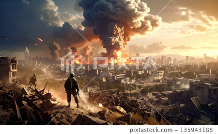 War image (AI generated image) 135943188